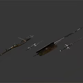 Modern weapons Ancient weapons Cold weapons Medieval items Medieval weapons 3d model