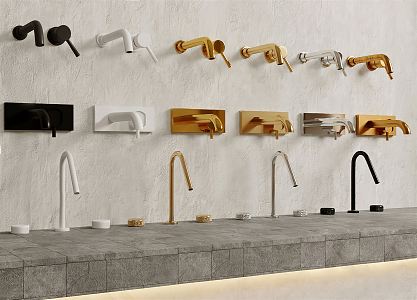 Modern faucet 3d model