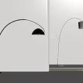 Stylish Black And Gold Arc Floor Lamps With Modern Minimalist Design For Home Decor