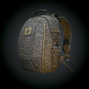 Backpack Realistic Bag Backpack Travel Bag Luggage Bag 3d model