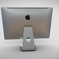 Apple iMac All in One Desktop Computer With Black Screen And Silver Frame