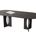 Dining Table Tea Table Desk 3d model