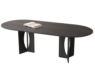 Dining Table Tea Table Desk 3d model