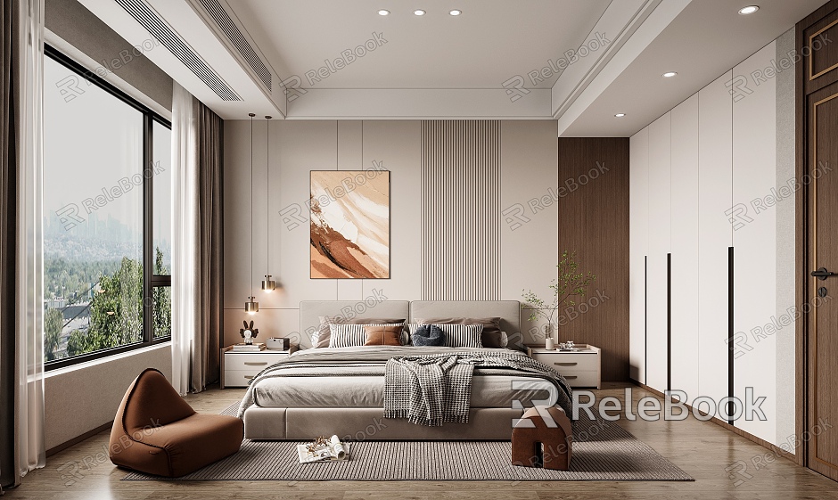 Modern Bedroom model