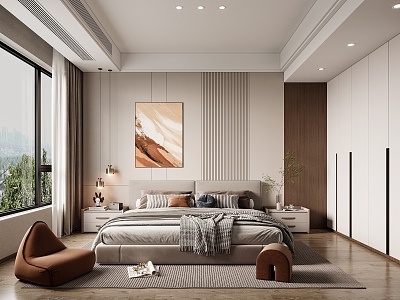 Modern Bedroom model