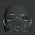 Sci-Fi Helmet Alien Helmet High Tech Helmet Game Helmet 3d model