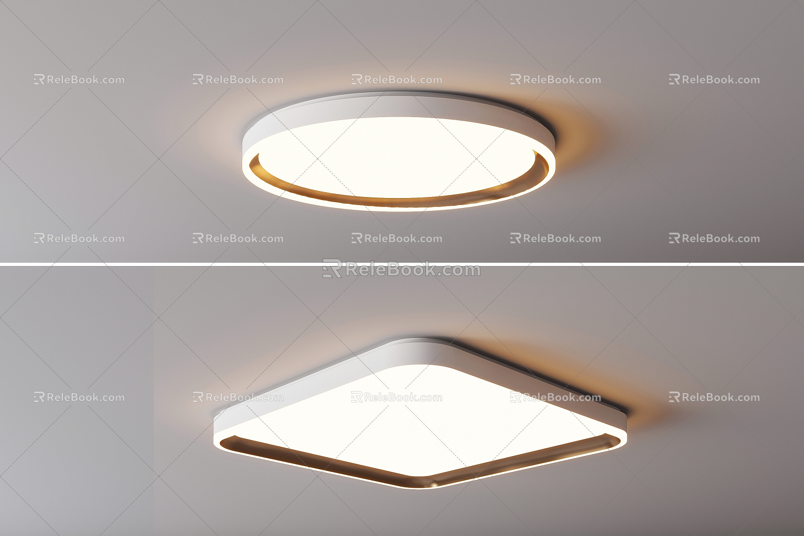 Modern ceiling lamp Simple ceiling lamp 3d model