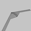 Modern Gray Stealth Unmanned Aerial Vehicle With Long Wing And Flat Body Design