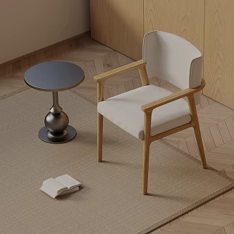 Modern Dining Chair 3d model