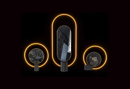 Modern Table Lamp Table Lamp Combination 3d model