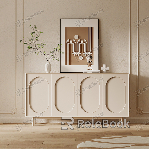 Modern Sideboard Decorative Cabinet model