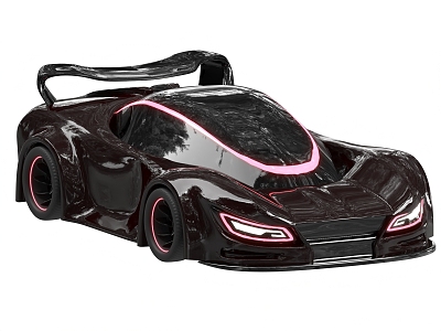 Sci-Fi Car Racing Future Car Concept Car Concept Car 3d model