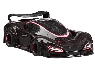 Sci-Fi Car Racing Future Car Concept Car Concept Car 3d model