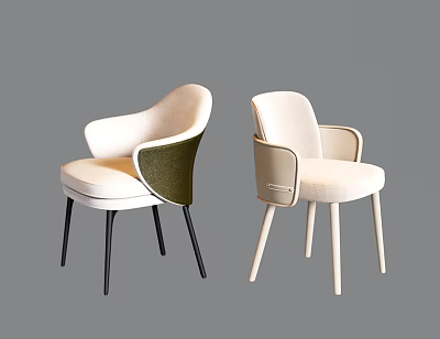 Italian Dining Chair Modern Single Chair Writing Chair Hotel Dining Room Chair