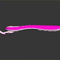 Pink Shaving Razor With Ergonomic Handle Red Button And Safety Blades