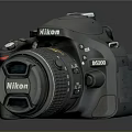 Modern Camera DSLR Camera Card Machine Digital Camera 3d model