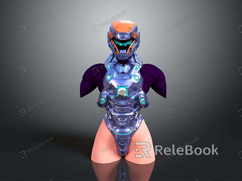 Robot Robot Assistant Small Robot Robot Butler Robot Butler Figure Game Figure model