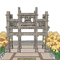 Archway 3d model