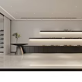 Modern Clothing Store Interior Design With Display Racks And Stylish Lighting