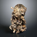 Natural Organ And Hair Structure With Rough Surface And Irregular Protrusions