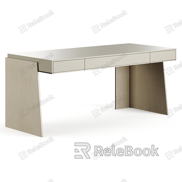 Laskasas solid wood desk model