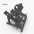 Professional Leg Press Fitness Equipment With Black Frame And Yellow Components For Gym Training