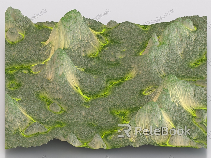 Topography, Topography, Geomorphology, Elevational Difference, Geographical Block, Thermal Diagram, Plateau Mountains, Mountain Rivers and Canyons model