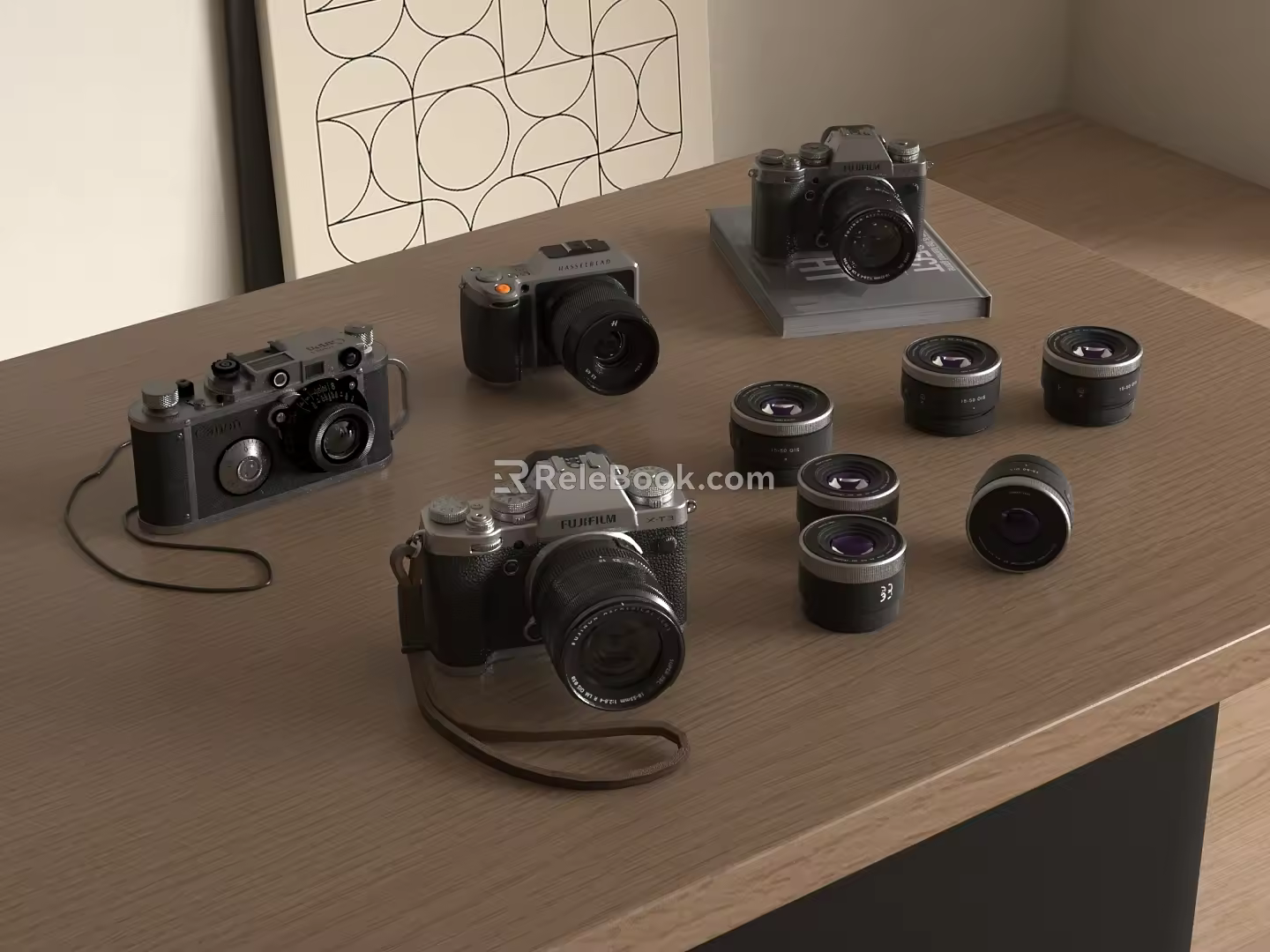 Digital Camera SLR Camera 3d model