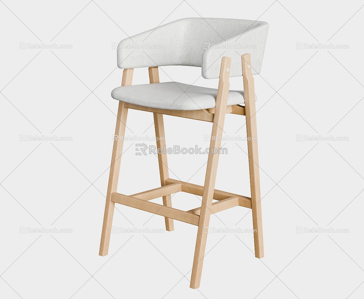 Banqueta Patrícia Bar Chair 3d model