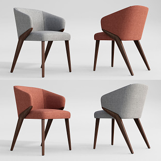 Modern Dining Chair Single Chair 3d model