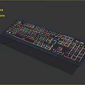 Wireless Computer Keyboard With Full Size Layout And Ergonomic Design