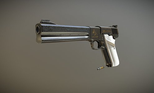 Weapon class pistol 3d model