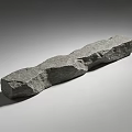 Rustic Natural Stone Landscape Sculpture with Irregular Shape and Textured Surface