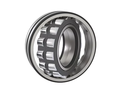 High Precision Hardware Tools Roller Bearing with Inner and Outer Rings and Durable Rollers 3d model