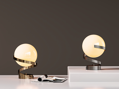 Modern table lamp model