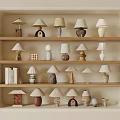 Quiet Ancient Style Table Lamp Ceramic Table Lamp Bedside Lamp 3d model