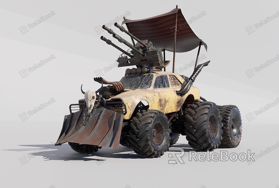 Mad Max concept car model