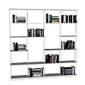 Bookshelf Storage Rack 3d model