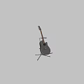 High Quality Ovation Standard Balladeer 12 String Acoustic Guitar with Stand