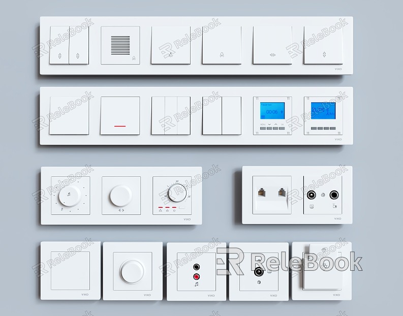 Modern Switch Switch Socket Panel model