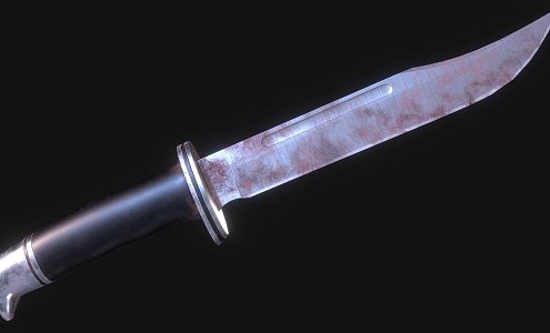 grimace knife 3d model