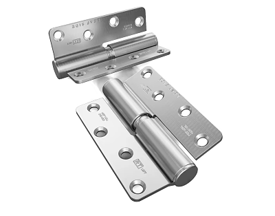 Stainless Steel Heavy Duty Hinges With Multiple Holes For Door Mounting 3d model