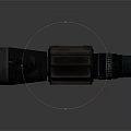 Classic Black Binoculars Electronic Device With Optic Lenses And Vintage Design