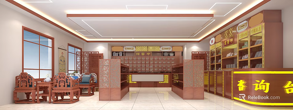 Modern Shower Sauna Space With Steam Room And Relaxation Design Elements 3d model 