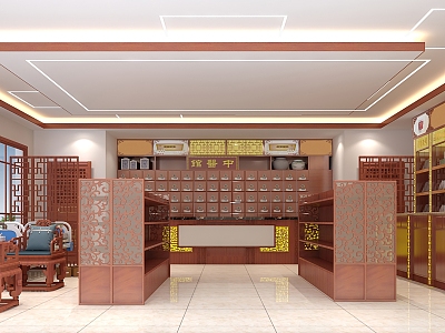 Chinese Pharmacy 3d model