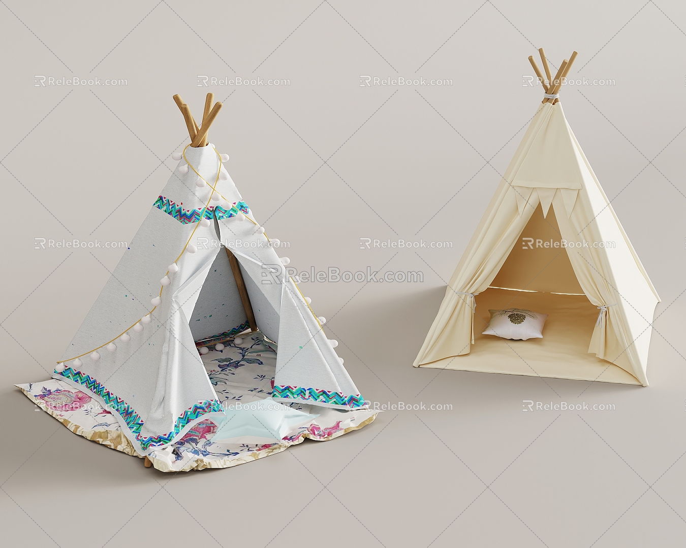 Outdoor Tent Modern Tent 3d model