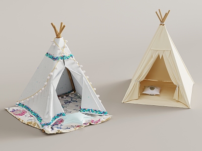 Outdoor Tent Modern Tent 3d model