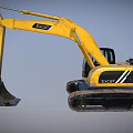 Lonking Yellow Heavy Duty Tracked Excavator Construction Functional Vehicle With Bucket