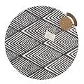 Modern Round Carpet 3d model