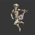 Modern robot character game character game character 3d model